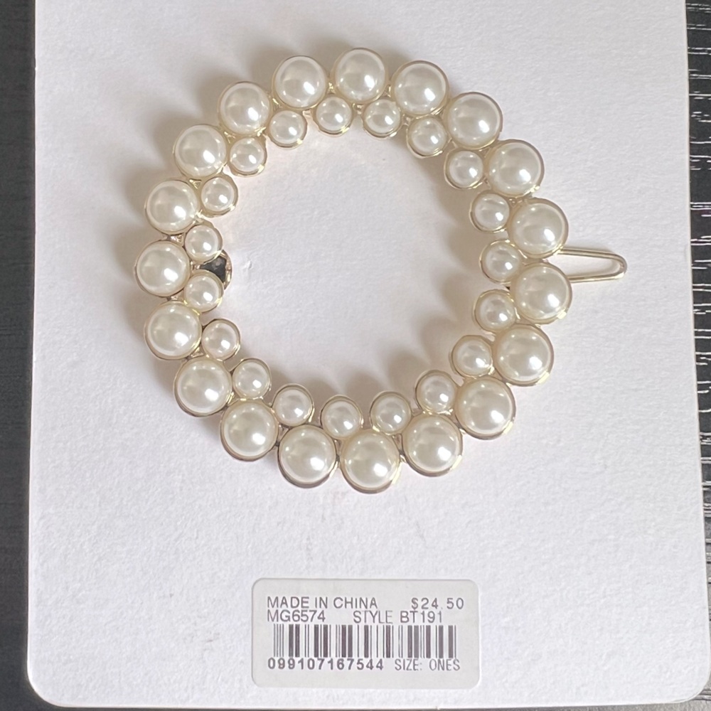 J Crew Pearl Hair Clip